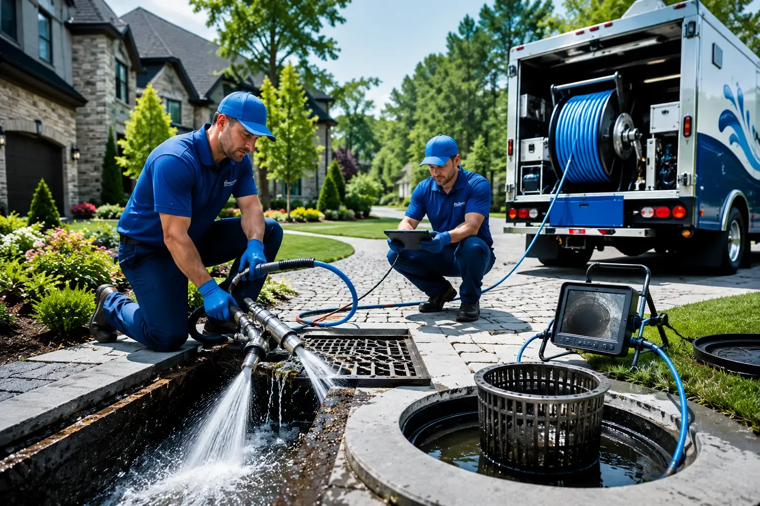 Local outdoor drain cleaning professionals in Bokchito, OK